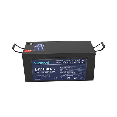 LiFePO4-Batterie - LFP24100-A - Shenzhen Consnant Technology Co., Ltd. - rechteckig / 24 V / für USV