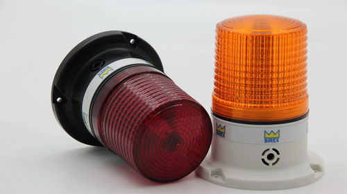Warnleuchte mit Schallgeber - Alexandria Crane Systems - rotierend / LED / 24 VDC