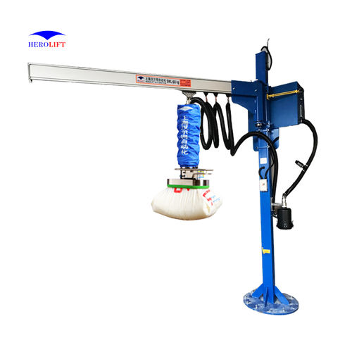 Pneumatischer Manipulator - VEL140-2.5-Std - Herolift - mit Saugrohr / für Fässer / für Blech