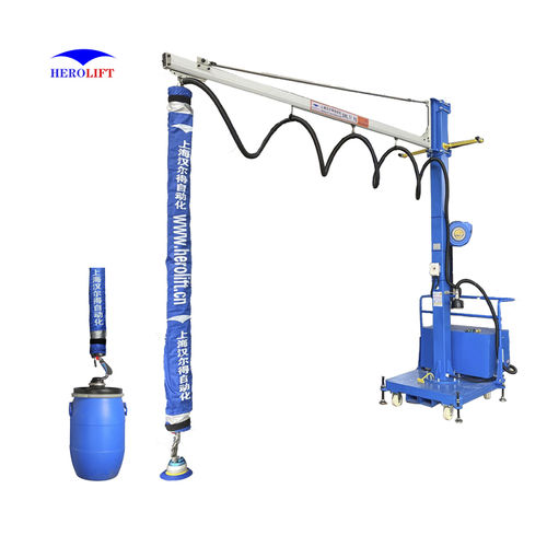 Pneumatischer Manipulator - VCL120-2.5-Std - Herolift - mit Saugnapf / zum Laden / für Fässer
