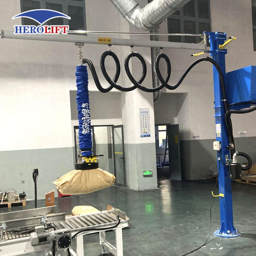 Schlauchheber für Blech - VEL120-2.5-STD - Herolift - für Karton / für Beutel / für Fässer