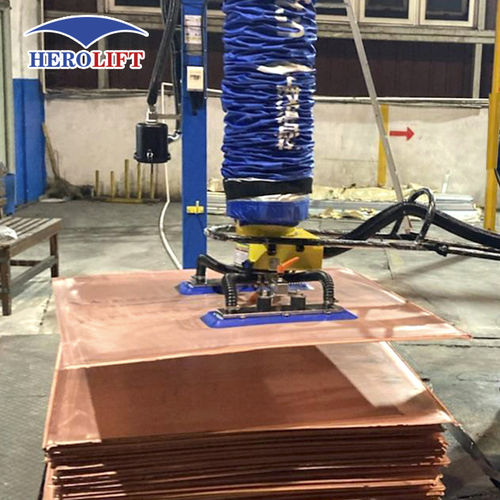 Schlauchheber für Fässer - VEL200-2.5-FLEX - Herolift - für Karton / für Beutel / für Stein