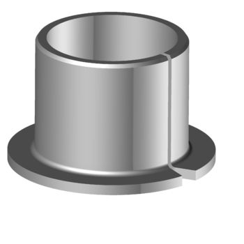 Flanschbuchse - CHROMEX - Bronze / Eisen