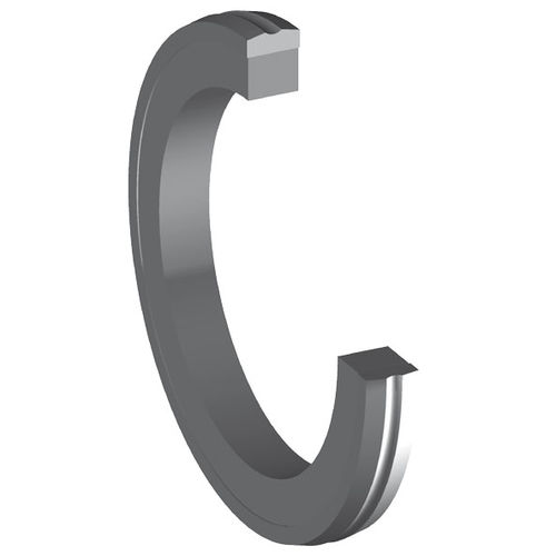 Kolbendichtung - CPDE series - CHROMEX - gerillt / NBR / Verbundwerkstoff