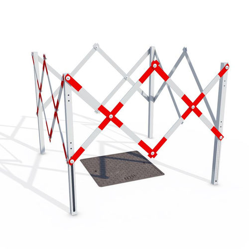 Zugangsschranke - Accordion Barrier - Valifter - Sicherheit / für Arbeitseinsätze / erweiterbar