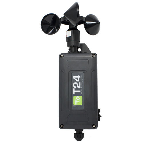 Schalensternanemometer - T24-WSS - Mantracourt Electronics Ltd - gehärtet / kabellos / tragbar
