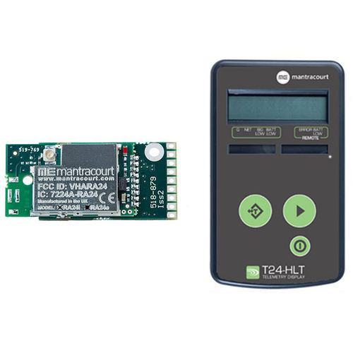 Tensiometer für laufende Kabel - T24 series - Mantracourt Electronics Ltd - tragbar / kabellos