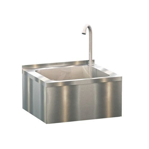 Labor-Waschbecken - 5330100 - Brökelmann Geräte- und Anlagenbau - zum Händewaschen / Edelstahl