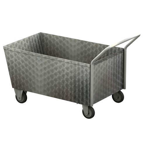 Transportwagen - 3120300 - Brökelmann Geräte- und Anlagenbau - Edelstahl / Multifunktion / mit Lenkrolle