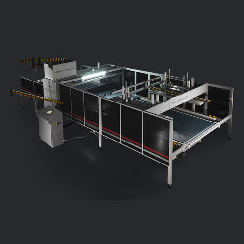 Automatische Verpackungsmaschine - M-2200 + - MERT MACHINERY - für Matratze / mit Förderer