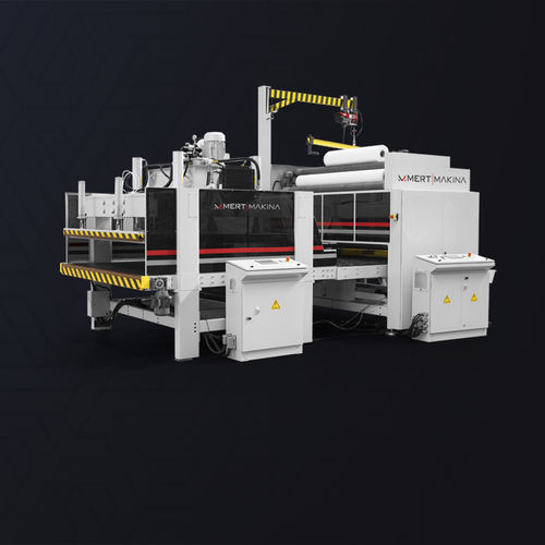 PLC-gesteuerte Verpackungsmaschine - M-2300 - MERT MACHINERY - Folien / für Matratze / pneumatisch