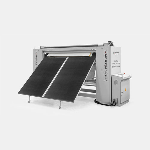 Plattenschneidemaschine - M-5000 - MERT MACHINERY - für Sägebänder / Nachschneid / Rollen