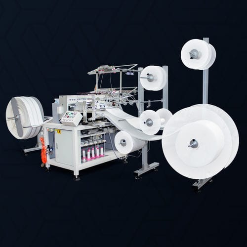 12-Nadel-Nähmaschine - M-6600 3D - MERT MACHINERY - Gewebe / stationär / automatisch