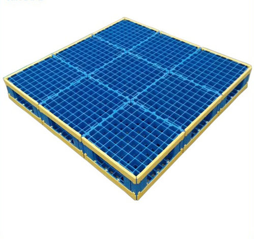 Kunststoffpalette - KT-DS2020 - Qingdao King Tai Plastic Industry Co.,Ltd - Transport / Lager / für starke Belastungen