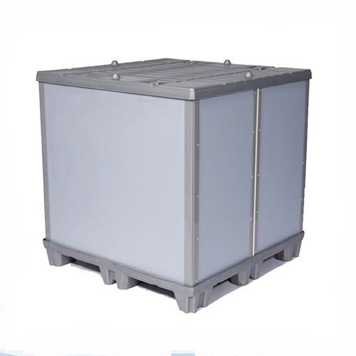 HDPE-Palettenbox - KT-FB1210 - Qingdao King Tai Plastic Industry Co.,Ltd - Lager / Transport / mit Deckel
