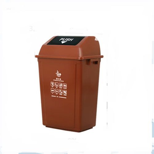 PP-Abfallbehälter - KT-60L - Qingdao King Tai Plastic Industry Co.,Ltd - für Industrieprodukte / mit Deckel