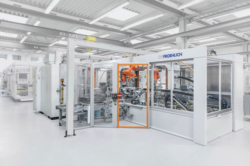 Mechanische Prüfstand - EOL  - JW FROEHLICH Maschinenbau GmbH - Funktion / Transport / automatisiert