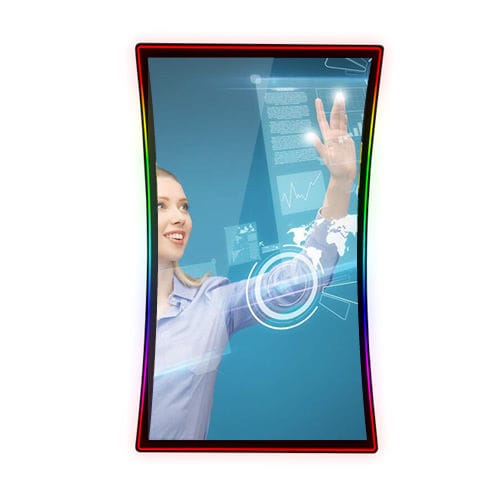 Gebogener Monitor - ITD55CMT5GC1 - Shenzhen ITD Display Equipment Co., LTD - LCD / kapazitive Projektionstechnologie / Multitouchscreen