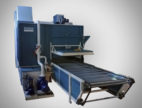 Stationäre Spritzanlage - OKM-H - Elsisan - 2-Komponenten-Farb / für Flüssigkeiten / automatisch