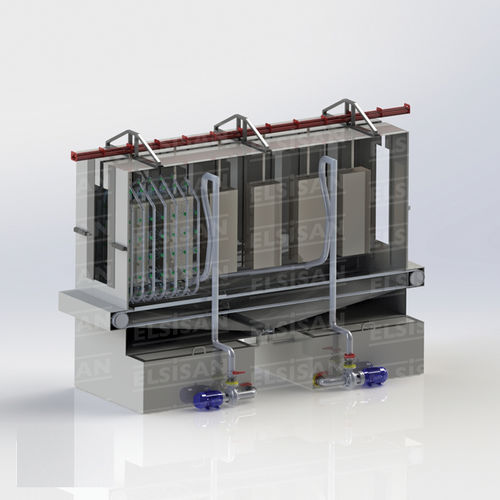 Produktionslinie für Oberflächenvorbearbeitung / Kammer - Elsisan - automatisch
