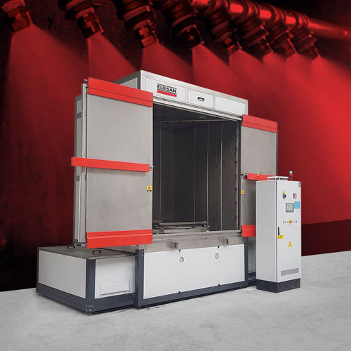 Sprühwaschanlage - YKM series - Elsisan - per Rotation/Rührung / automatisch / Industrie