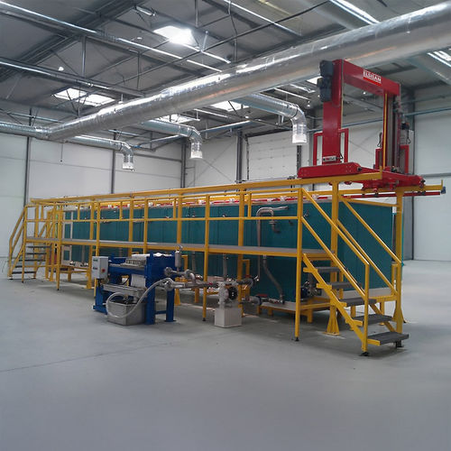 Produktionslinie für Oberflächenvorbearbeitung / zum Tauchen - Elsisan - automatisch / Edelstahl