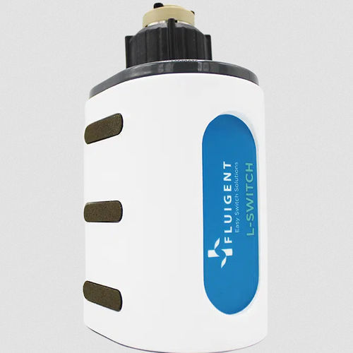 Platzsparendes Ventil - L-SWITCH™ - FLUIGENT - für Motoren / PEEK / 6-Wege