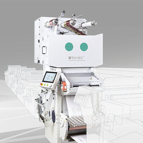 Heißfolien-Druckmaschine - RHINO® S 410/510 - PANTEC-GS -- test Mohamed - für Etiketten / Farb / automatisch