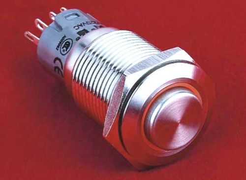 IP67-Drucktaster - LAS2GQH - Coca Enterprise Co.,Ltd. - IP40 / beleuchtet / Metall