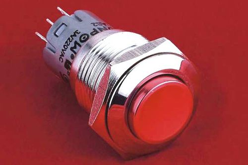Vandalismussicherer Drucktaster - LAS2GQG - Coca Enterprise Co.,Ltd. - IP67 / IP40 / beleuchtet