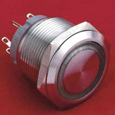 Sensortaster - GQ22-11WE - Coca Enterprise Co.,Ltd. - vandalismussicher / LED-beleuchtet / Ring