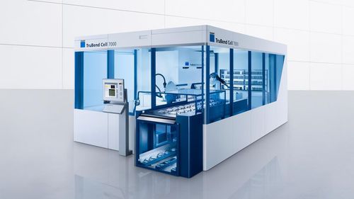 Hydraulische Abkantpresse - TruBend Cell 7000 - TRUMPF Maquinaria, S.A. - CNC / Hochgeschwindigkeit / robotisiert