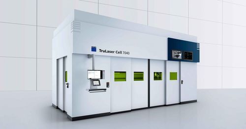 Faserlaser-Schneidemaschine - TruLaser Cell 7040 - TRUMPF Maquinaria, S.A. - 2D-Laser / 3D-Laser / für Metall