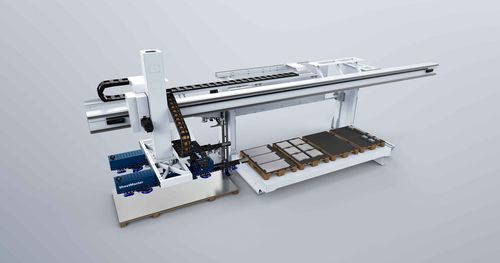 Be- und Entladesystem / für Lasersystem - SheetMaster - TRUMPF Maquinaria, S.A. - für Paletten / für Platten / für Stanzpresse