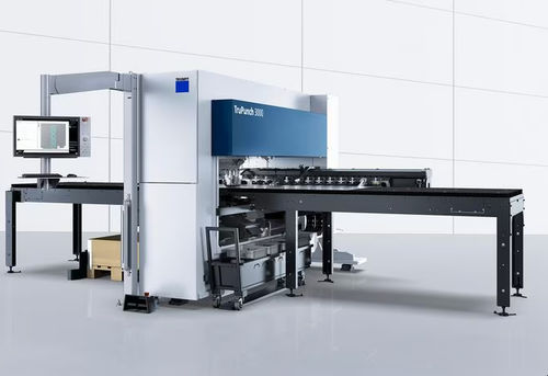 Automatisierte Stanzmaschine - TruPunch 3000 series - TRUMPF Maquinaria, S.A. - elektrisch / für Blech / Stanzmaschine