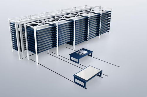 Modulares Lagersystem - STOPA - TRUMPF Maquinaria, S.A.