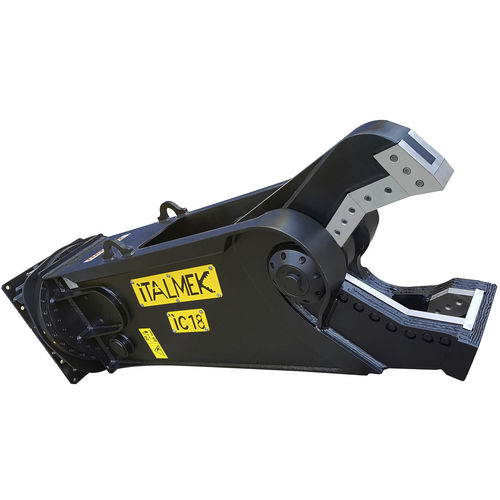 Hydraulischer Abbruchschere - IC18 - Italmek - für Bagger / für Stahl / für Eisenmetall