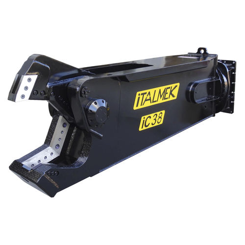 Hydraulischer Abbruchschere - IC38 - Italmek - für Bagger / für Stahlschrott / für Stahl
