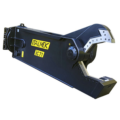 Hydraulischer Abbruchschere - IC71 - Italmek - für Bagger / für Stahlschrott / für Stahl