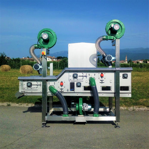 Luftstrahl-Trockner - ASC - Favrin S.r.l. - Inline / für Gemüse / für Obst