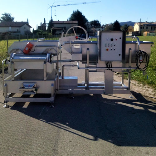 Gemüse-Waschanlage - IV-G - Favrin S.r.l. - für Obst / Band / Trommel