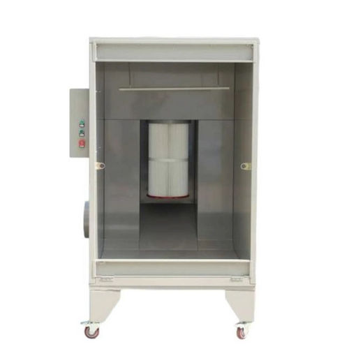 Pulverbeschichtungskabine für Einzelteile - ZKM series - SELLERPRO COMPANY - Filterpatrone / automatisch / kompakt