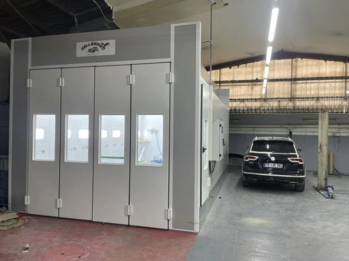 Geschlossene Lackierkabine - NS7000 - SELLERPRO COMPANY - für Fahrzeuge / für den Metallbau / Filterung