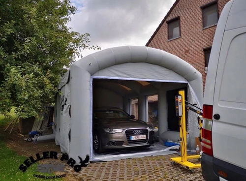 Offene Lackierkabine - OXFORD 2 - SELLERPRO COMPANY - für Fahrzeuge / Filterung / ATEX