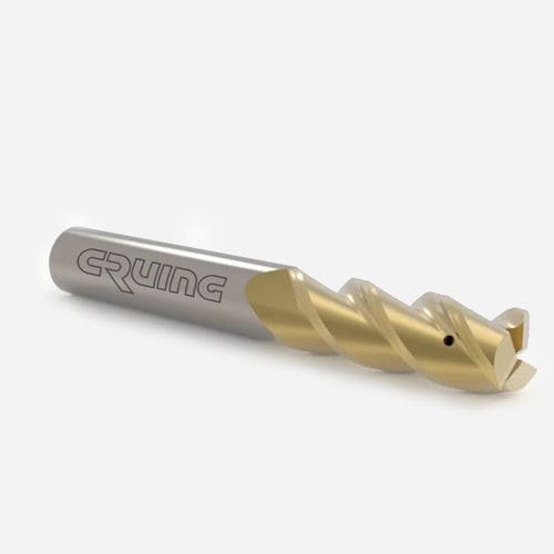 VHM-Fräser - AM15 series - Cruing Italy srl - Schlicht / für Aluminium / zum Schneiden