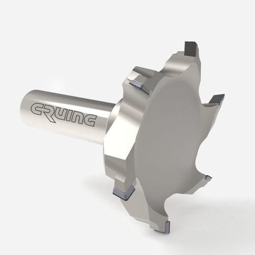Vollmetall-Fräser - AES8 series - Cruing Italy srl - Gewinde / für Holz / mit Zylinderschaft