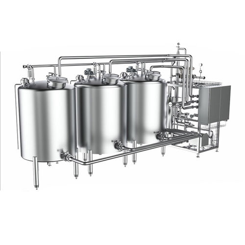Reinigungssystem für die Lebensmittelindustrie - CIP - Kromel - für Tanks