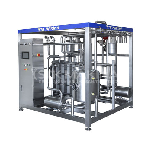 Pasteurisierer für Milchprodukte - STK Makina - automatisch