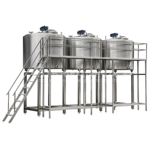 Prozessbehälter - STK Makina - für Milch / zylinderförmig / Kühlung