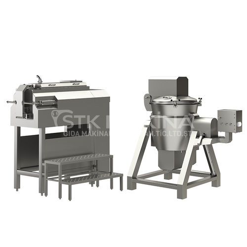 Trockener Kocher - STK Makina - Dampf / für Käse